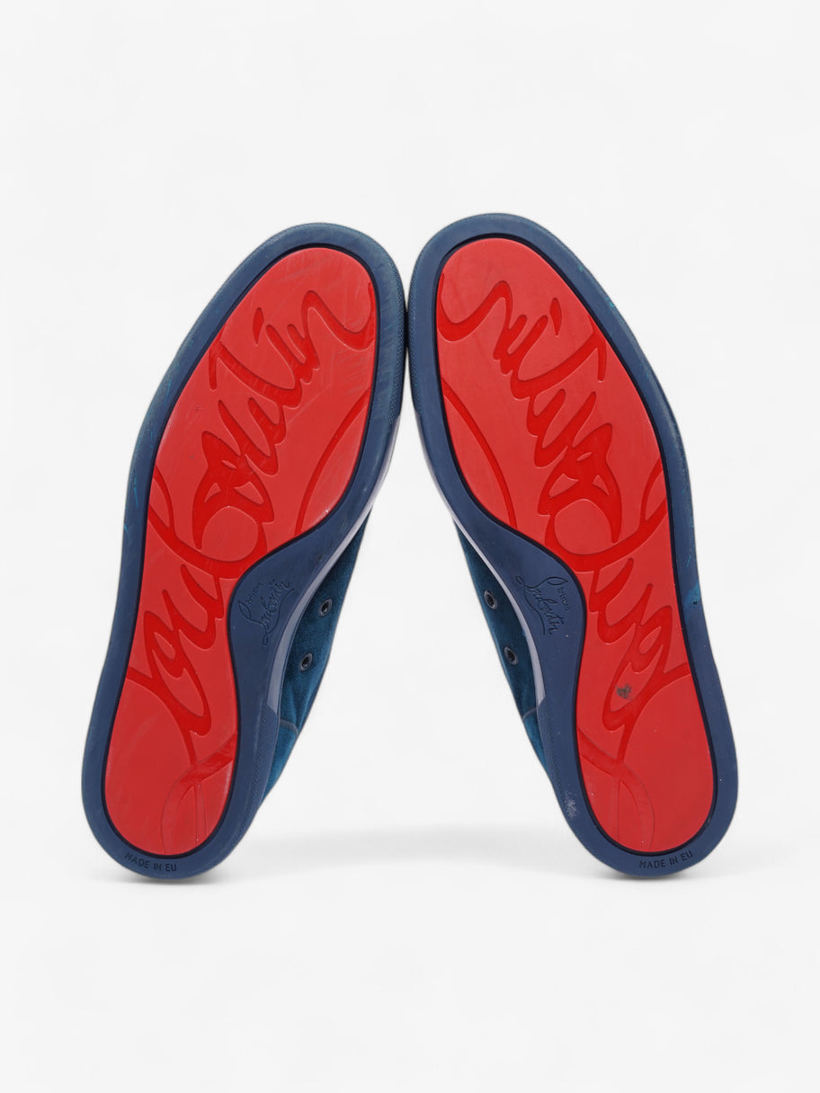 Christian Louboutin Louis Junior Degra  Navy Suede EU 42 UK 8 Image 7