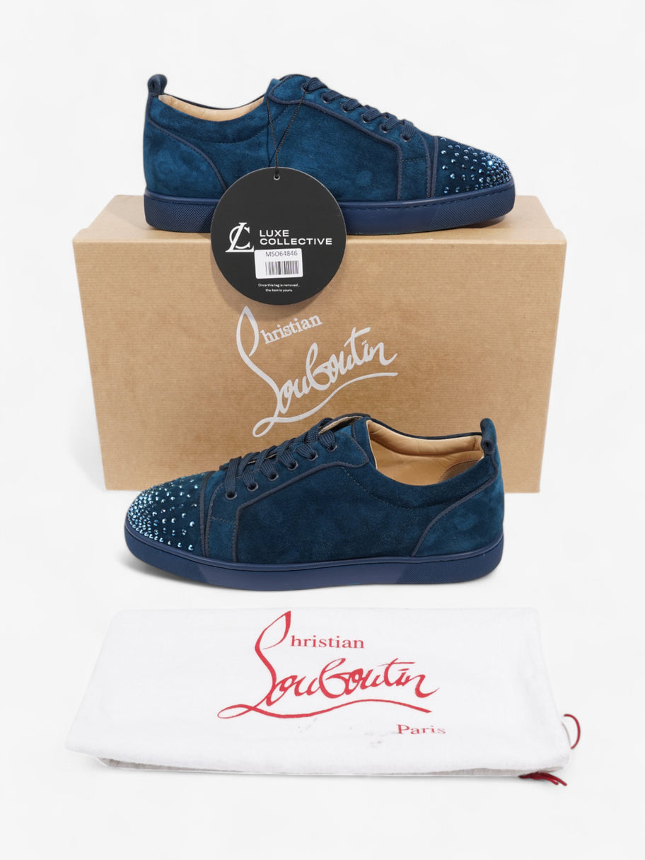 Christian Louboutin Louis Junior Degra  Navy Suede EU 42 UK 8 Image 9