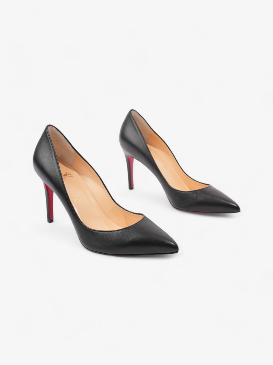 Christian Louboutin Pigalle 85mm Black Leather EU 38.5 UK 5.5 Image 2