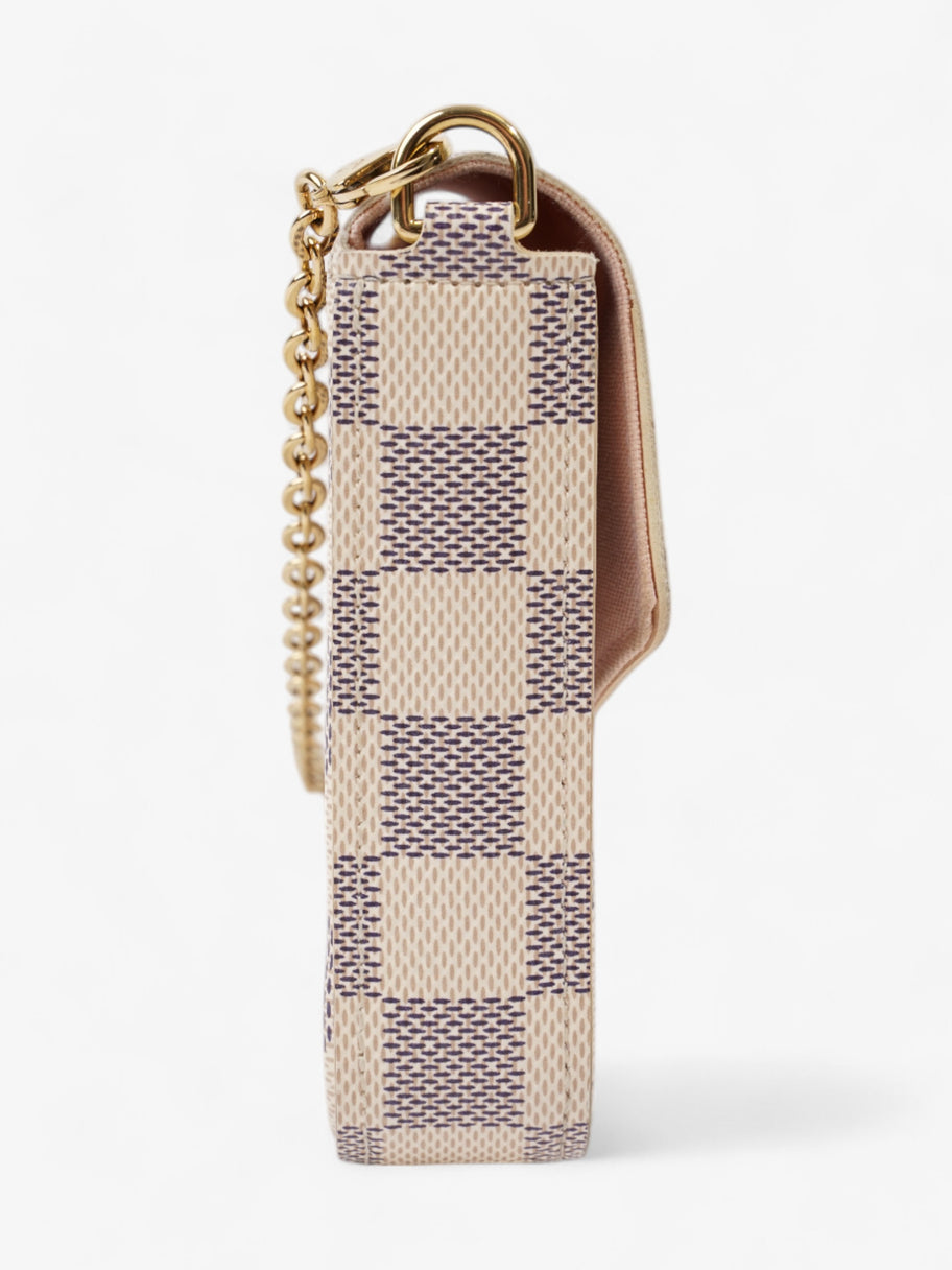 Louis Vuitton Pochette Felicie Damier Azur Coated Canvas Image 4