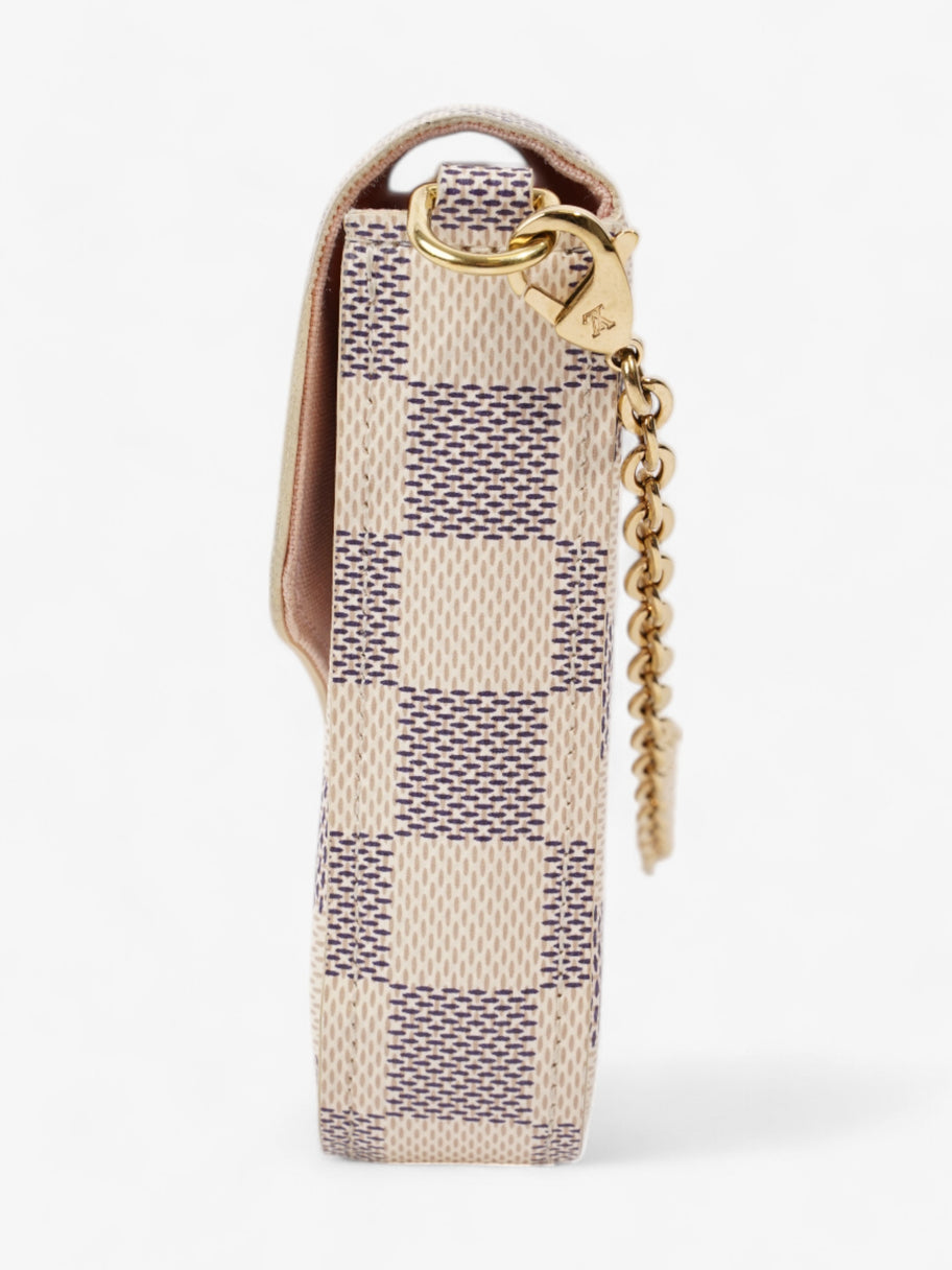 Louis Vuitton Pochette Felicie Damier Azur Coated Canvas Image 6
