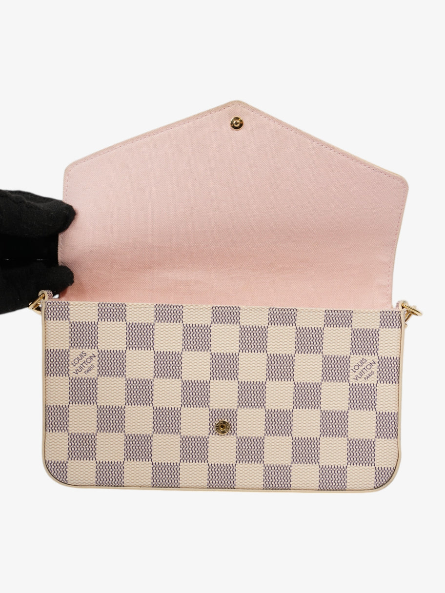Louis Vuitton Pochette Felicie Damier Azur Coated Canvas Image 8