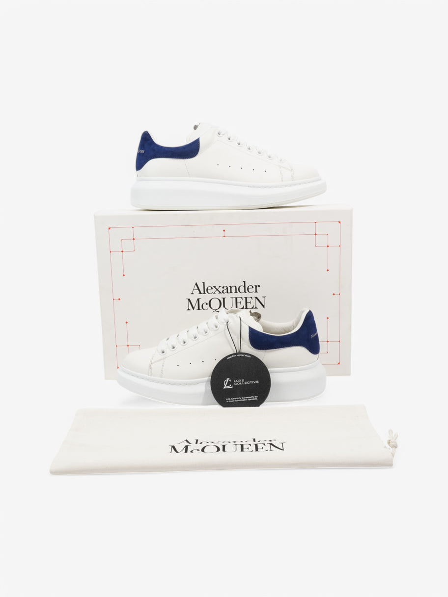 Alexander McQueen Oversized Sneakers White  / Blue Tab Leather EU 40 UK 7 Image 10