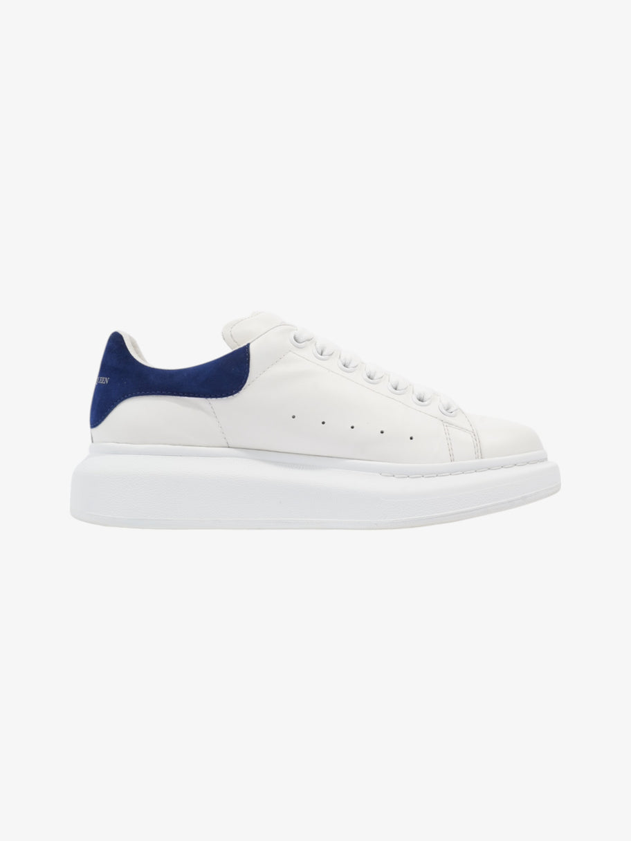 Alexander McQueen Oversized Sneakers White  / Blue Tab Leather EU 40 UK 7 Image 4