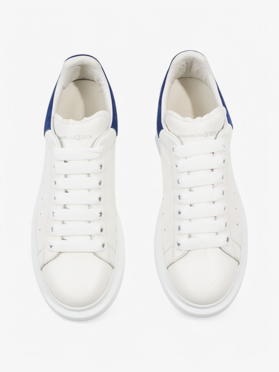 Alexander McQueen Oversized Sneakers White  / Blue Tab Leather EU 40 UK 7 Image 8