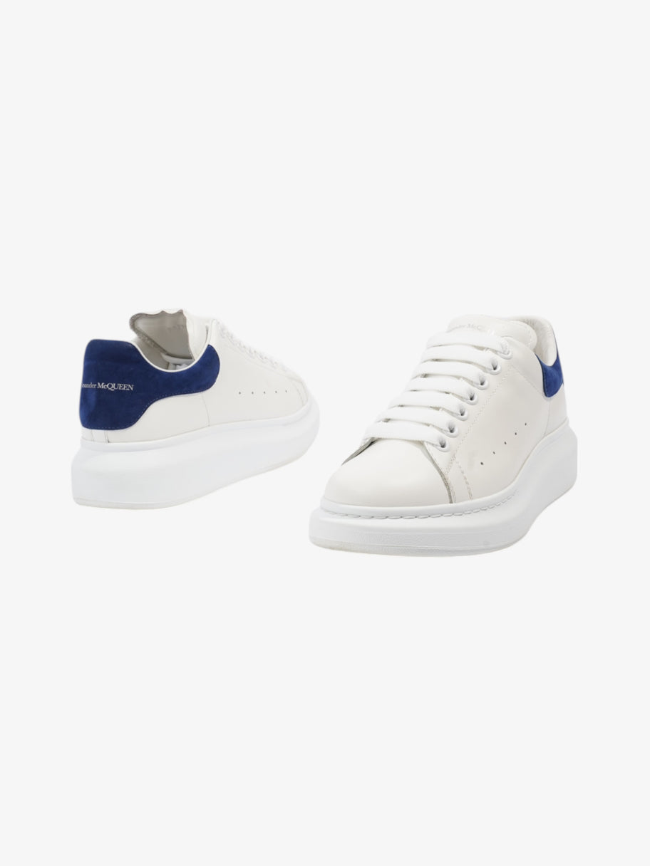 Alexander McQueen Oversized Sneakers White  / Blue Tab Leather EU 40 UK 7 Image 9