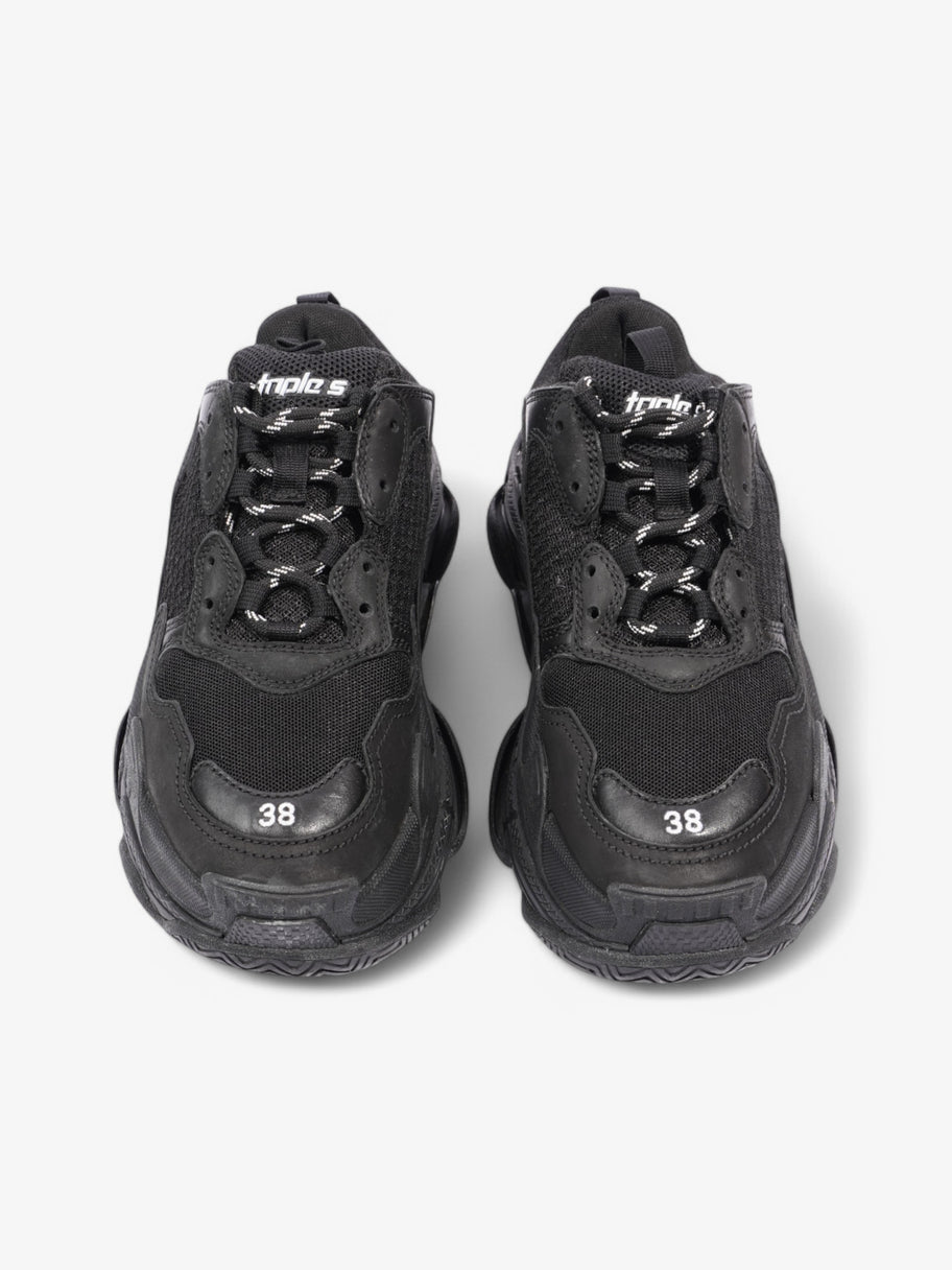 Balenciaga Triple S Black / White Mesh EU 38 UK 5 Image 8