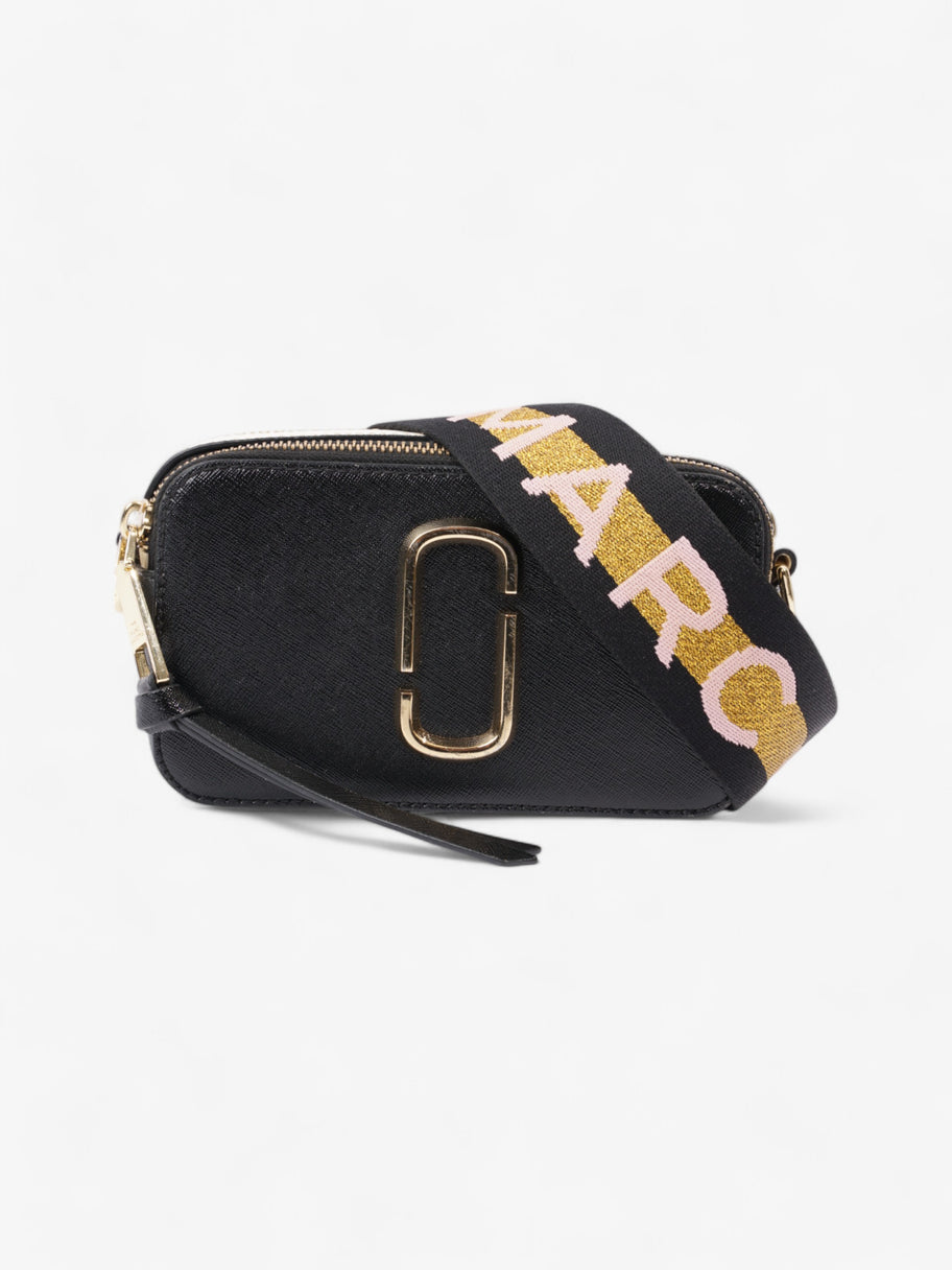Marc Jacobs The Snapshot Bag Black / Grey / White Leather Image 11