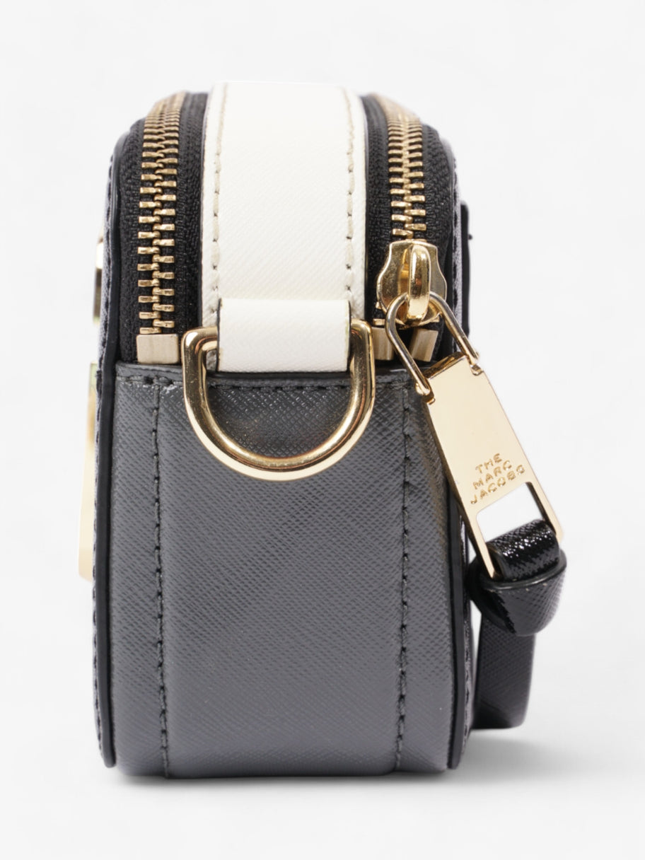 Marc Jacobs The Snapshot Bag Black / Grey / White Leather Image 13