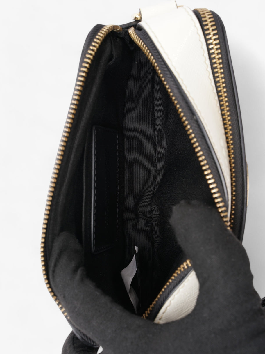 Marc Jacobs The Snapshot Bag Black / Grey / White Leather Image 19
