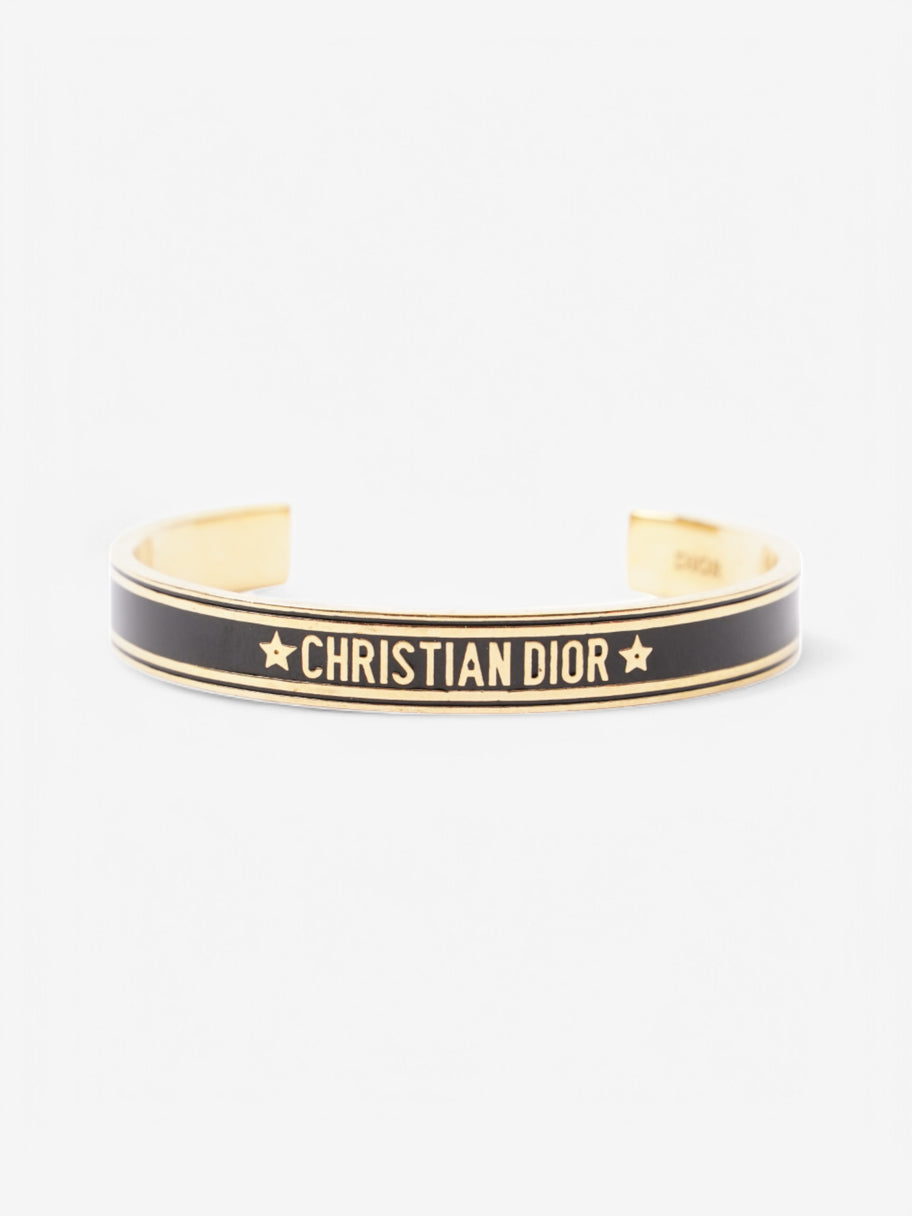 Christian Dior Dior Code Bangle Black / Gold Gold Plated One size Image 1