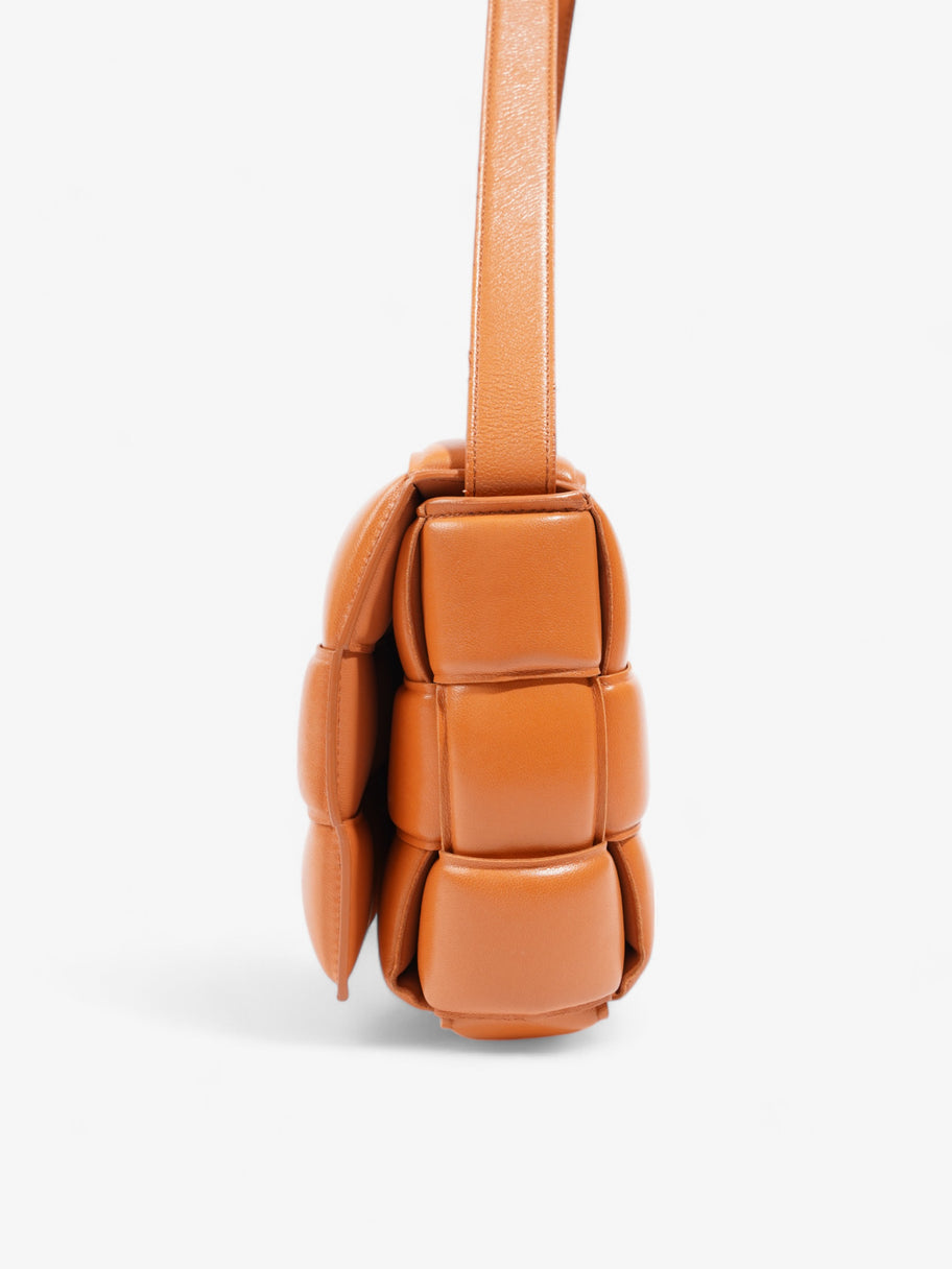 Bottega Veneta Padded Casette Orange Intrecciato Leather Medium Image 3
