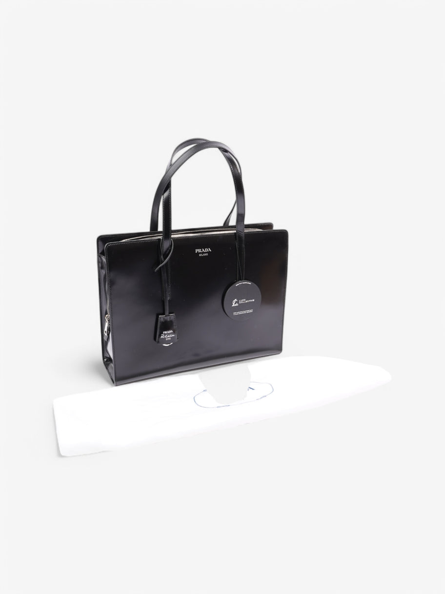 Prada Re-Edition 1995 Black Patent Leather Medium Image 10