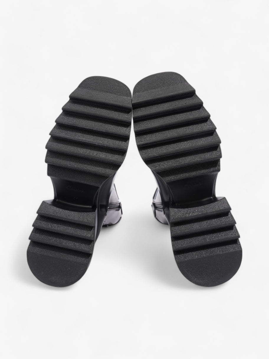 Chloe Betty Boots Black Rubber EU 41 UK 8 Image 7