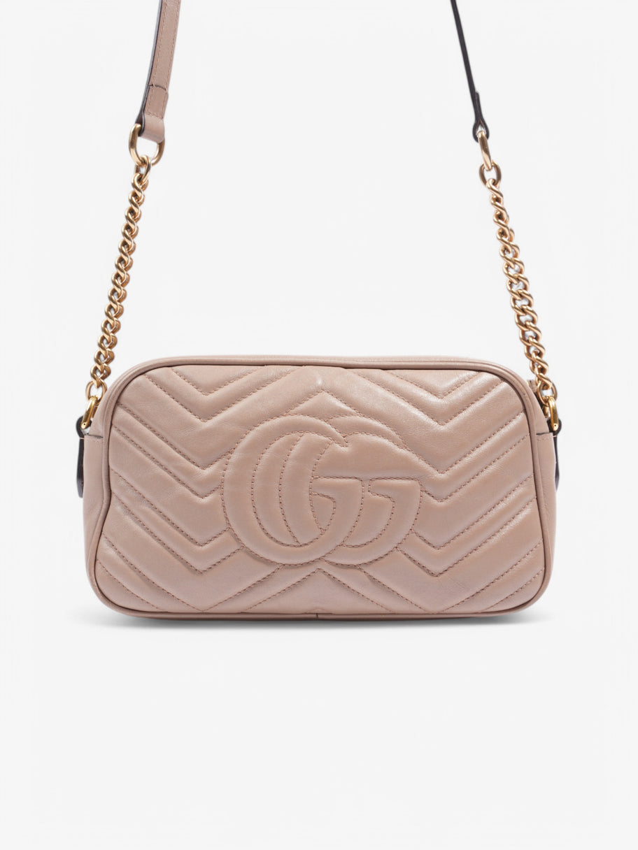 Gucci Marmont Zip Dusty Pink Matelasse Leather Small Image 4