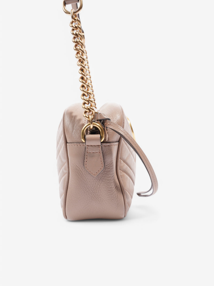 Gucci Marmont Zip Dusty Pink Matelasse Leather Small Image 5