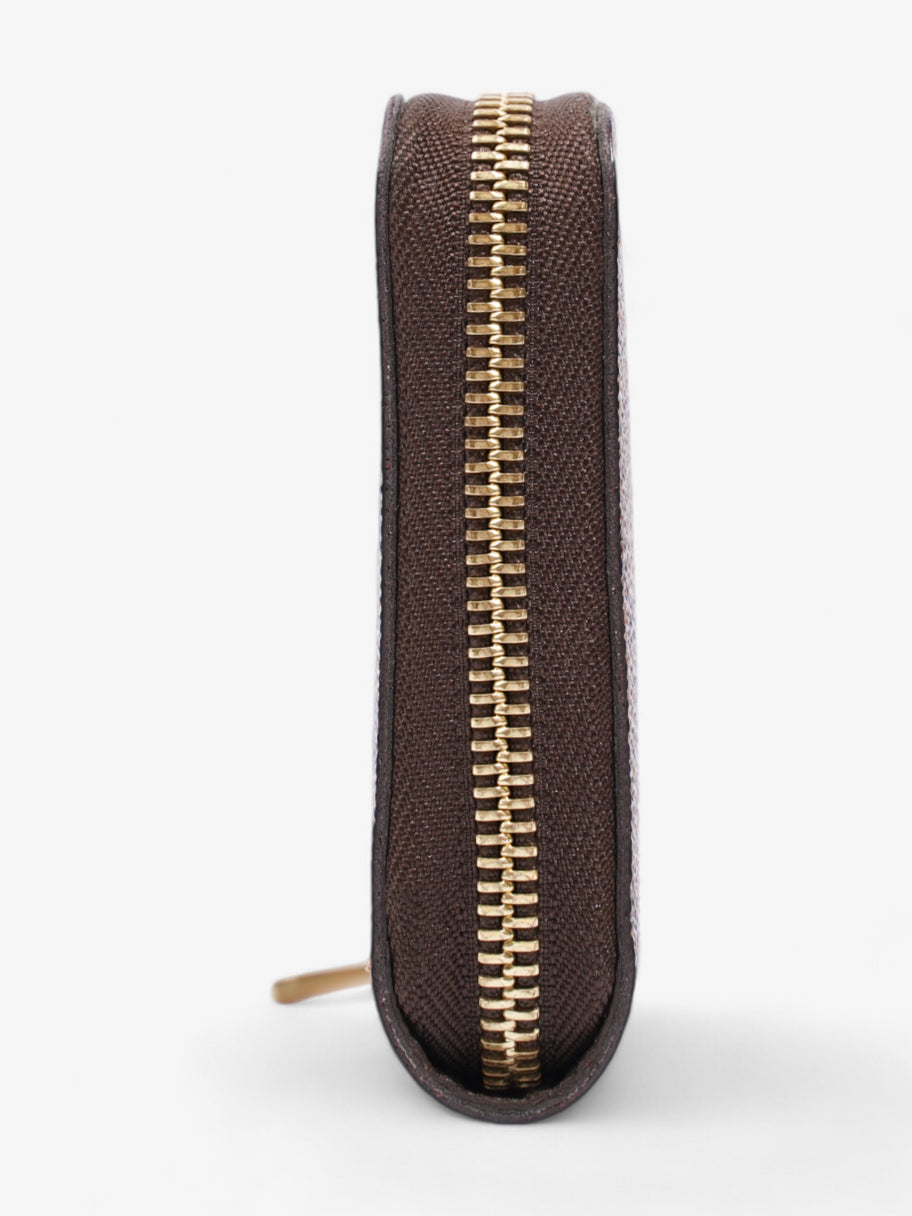 Louis Vuitton Zippy Wallet Damier Ebene / Gold Coated Canvas Image 3