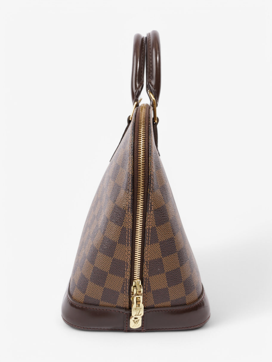 Louis Vuitton Alma Damier Ebene Coated Canvas PM Image 3