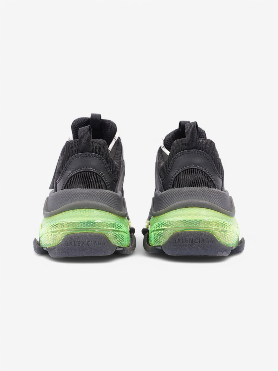 Balenciaga Triple S Black / Green Clear Sole Mesh EU 41 UK 8 Image 6