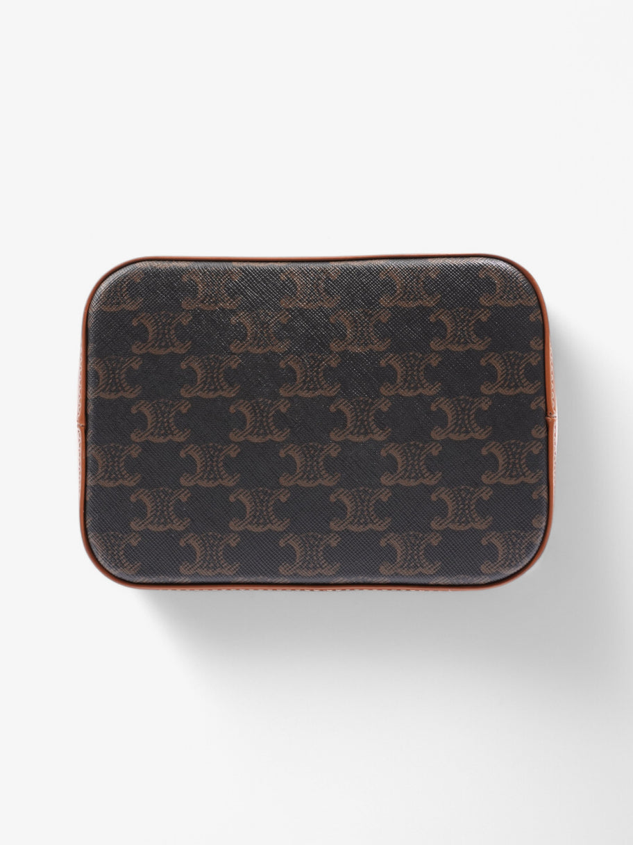Celine Bucket Triomphe Calfskin Leather Small Image 6