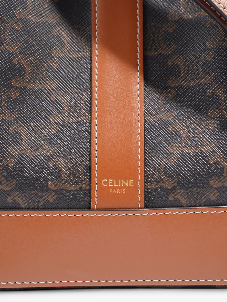 Celine Bucket Triomphe Calfskin Leather Small Image 8