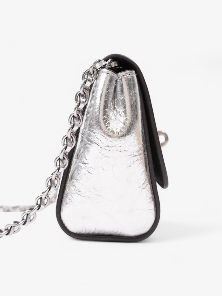 Mulberry Lily Silver Calfskin Leather Mini Image 5
