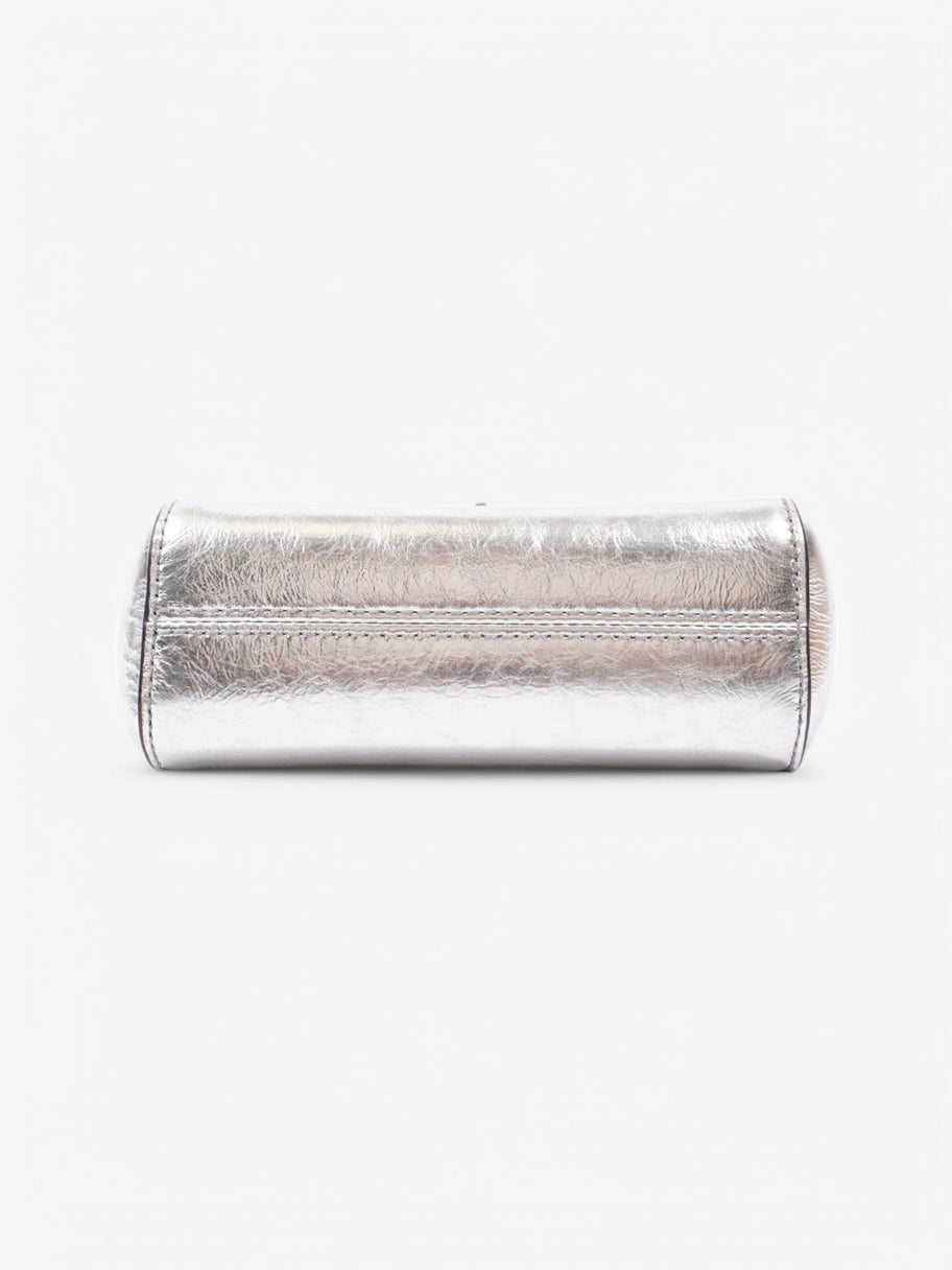 Mulberry Lily Silver Calfskin Leather Mini Image 6