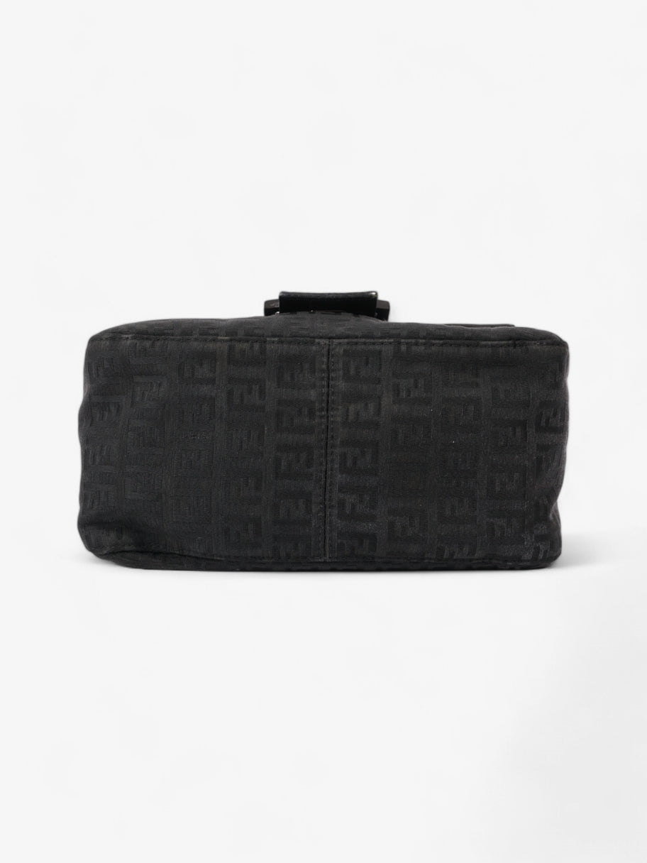 Fendi Mamma Baguette Black Canvas Mini Image 6