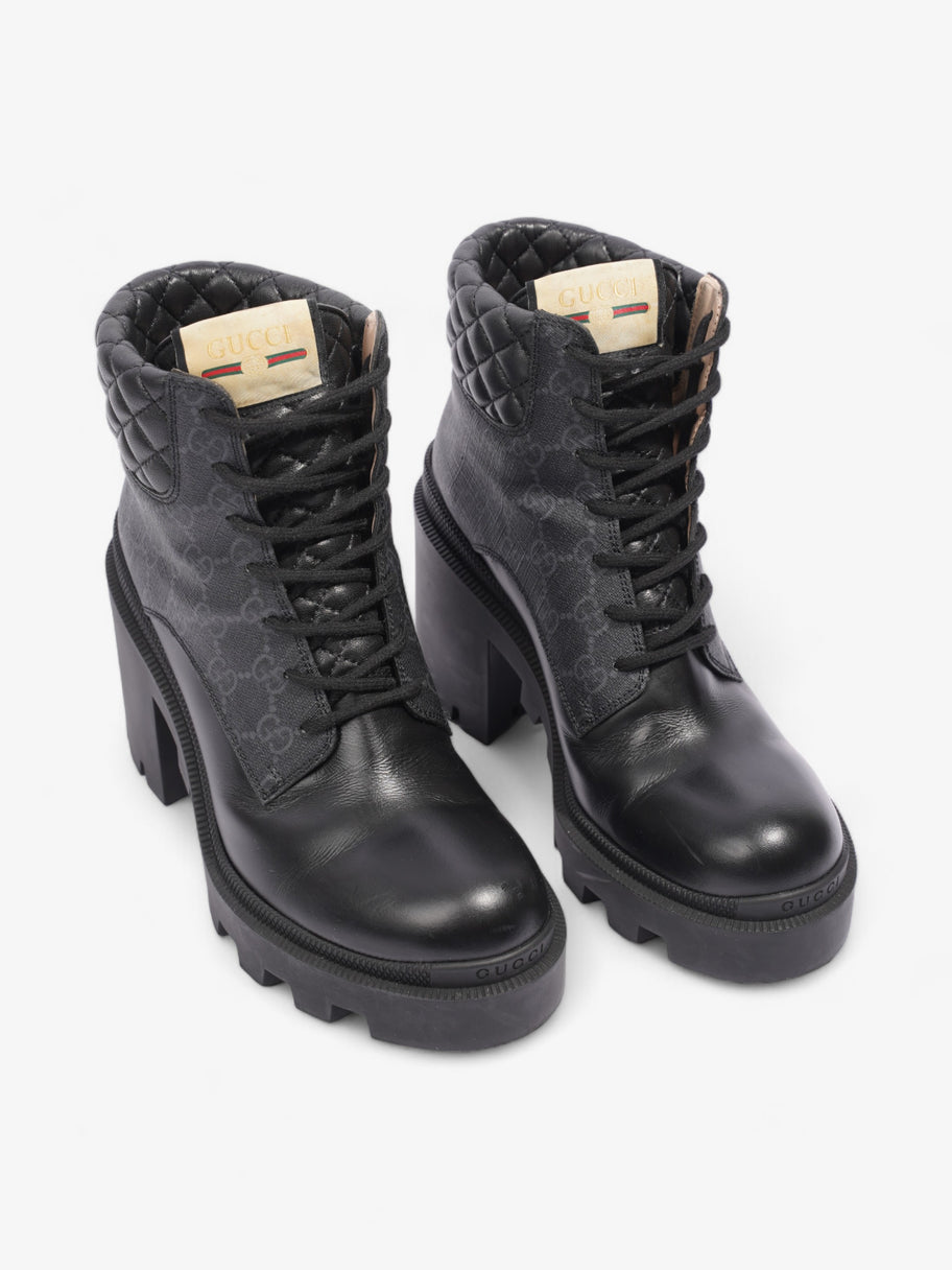 Gucci GG Bootie Black Leather EU 39 UK 6 Image 8