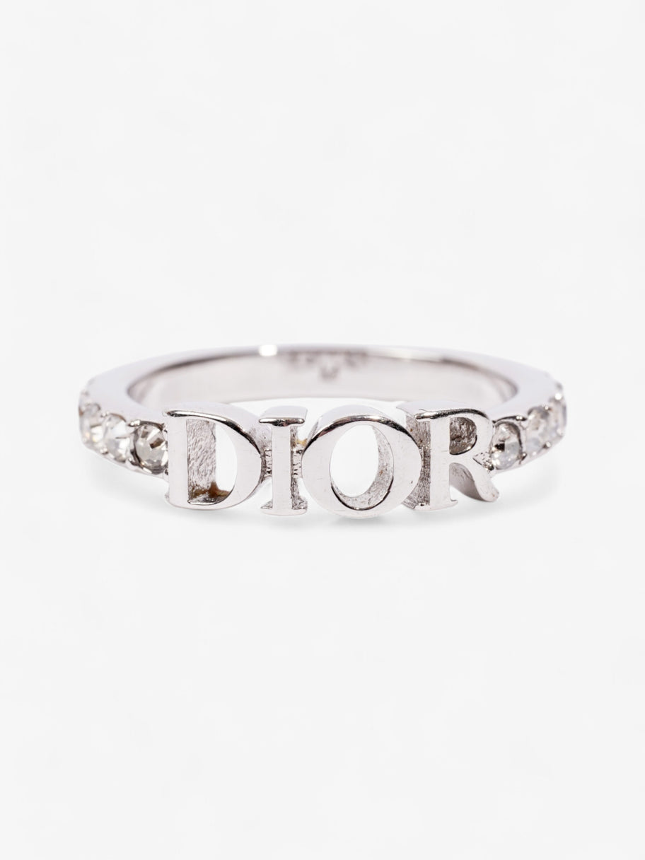 Christian Dior Dio(r)evolution Ring Silver / Crystal Base Metal Medium (Circumference - 53mm) Image 3