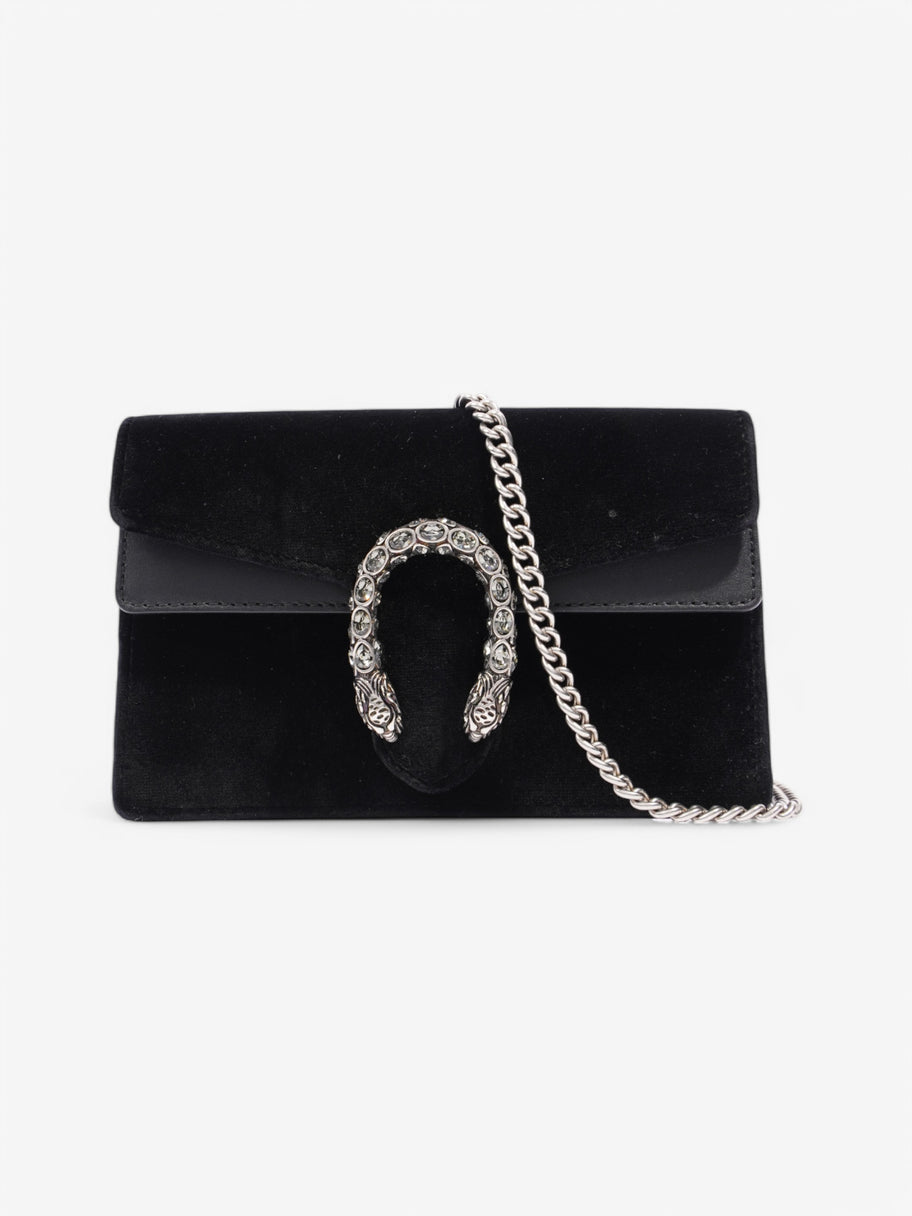 Gucci Dionysus Black Velvet Super Mini Image 1