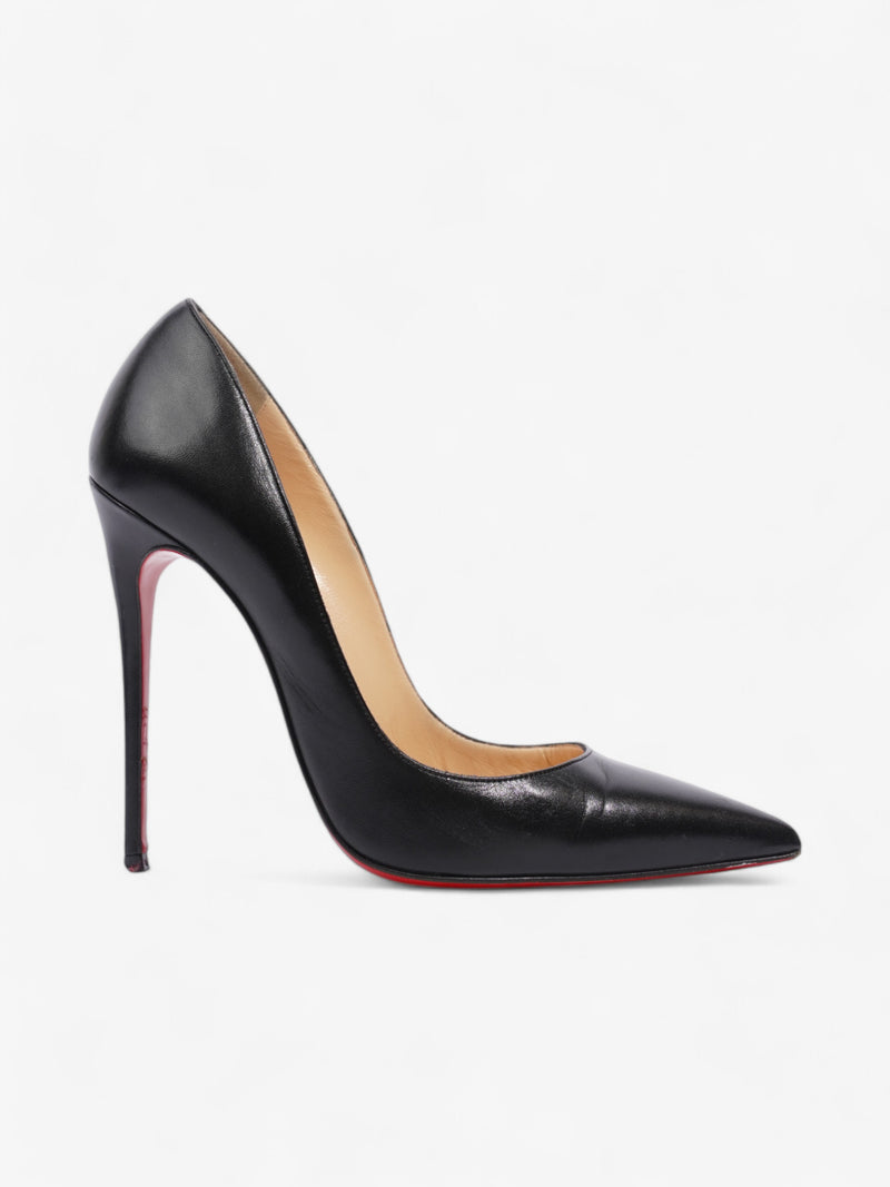  Christian Louboutin So Kate Heels 120 Black Leather EU 37.5 UK 4.5