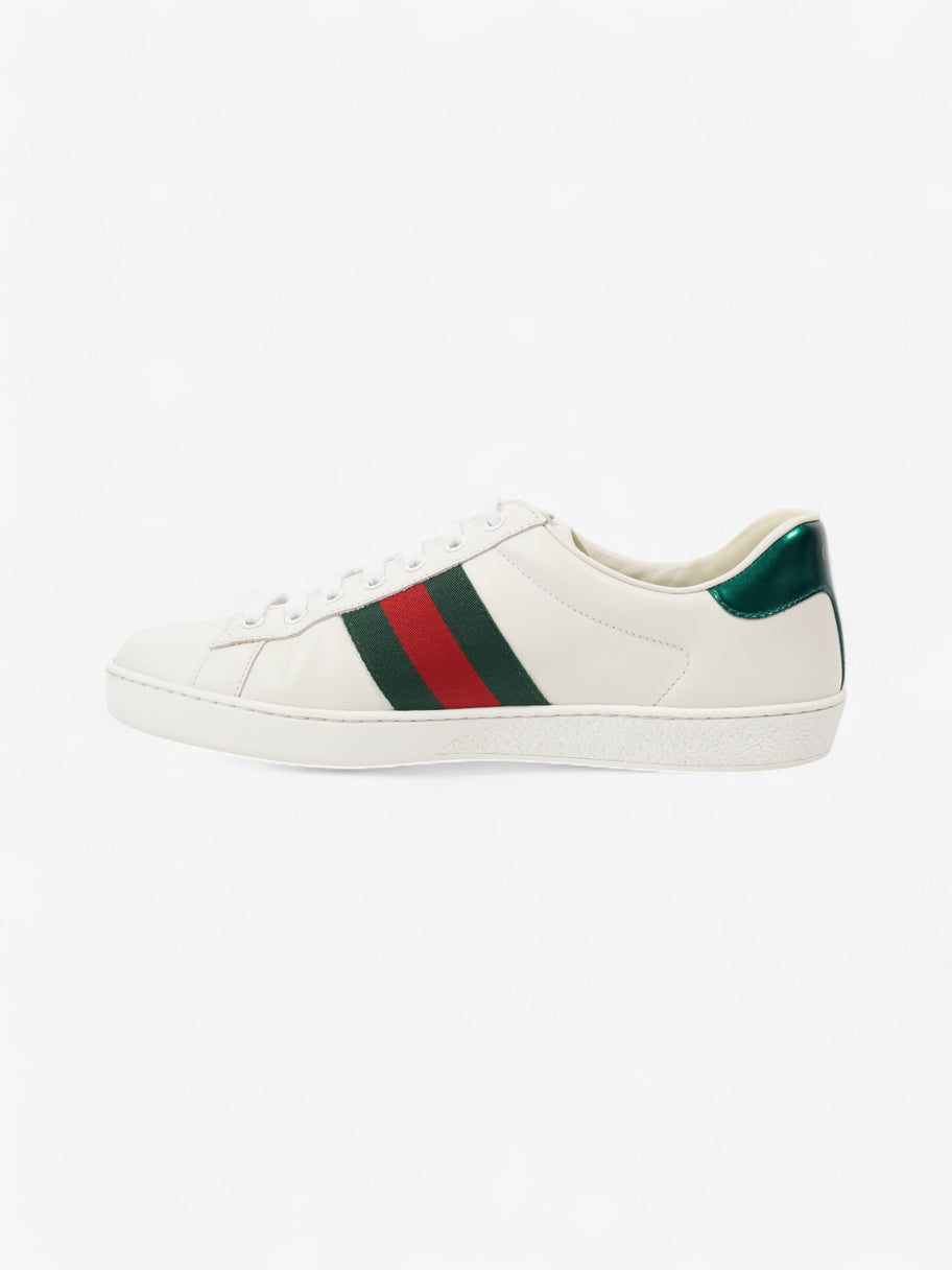 Gucci Ace Sneakers with Snake White / Red / Green Leather EU 43 UK 9 Image 3