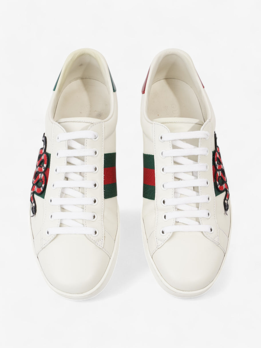 Gucci Ace Sneakers with Snake White / Red / Green Leather EU 43 UK 9 Image 8