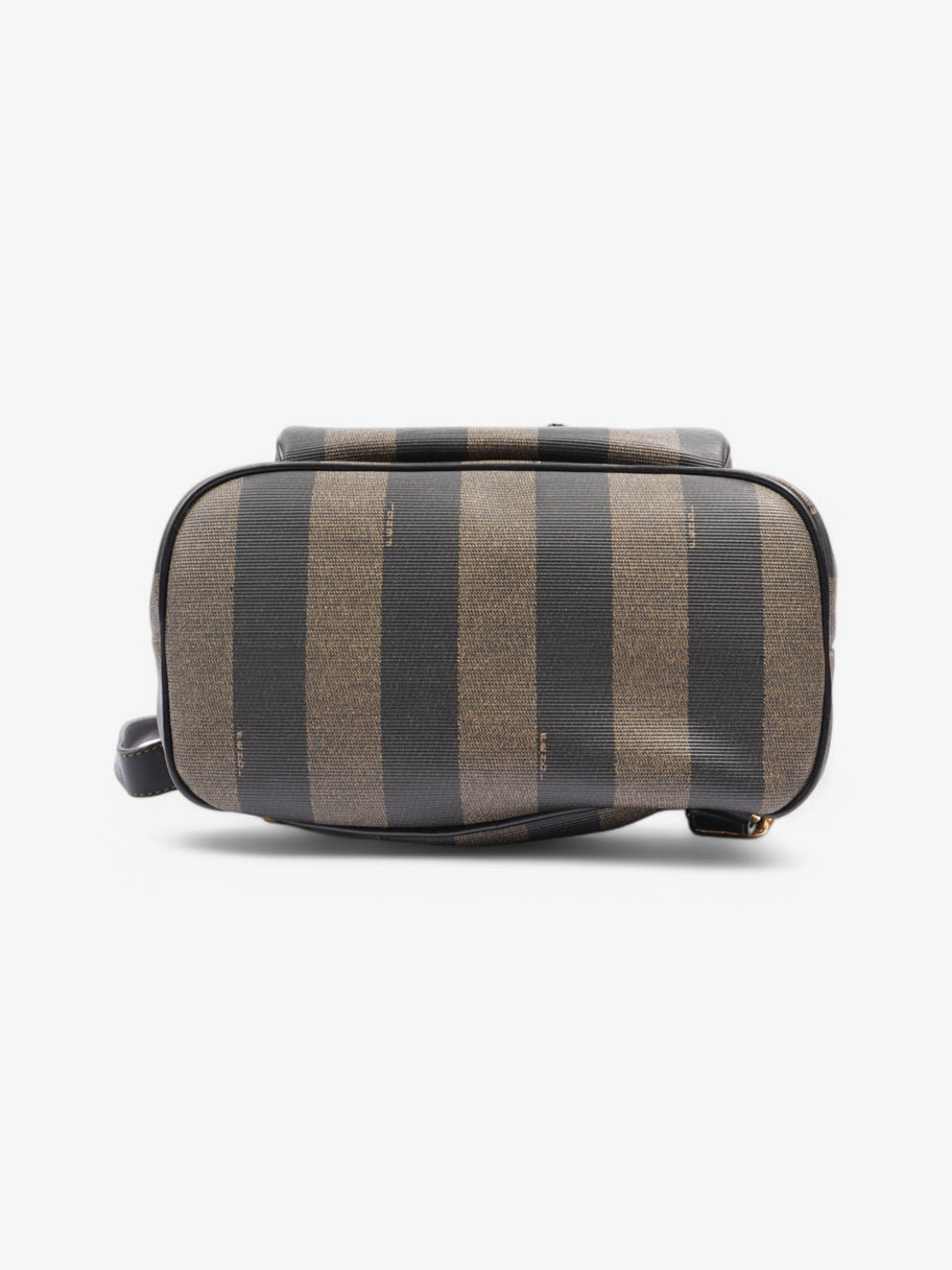 Fendi Backpack Brown / Black Coated Canvas Image 6