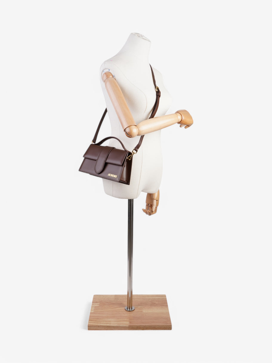 Jacquemus Le Grand Bambino Brown Leather Large Image 2