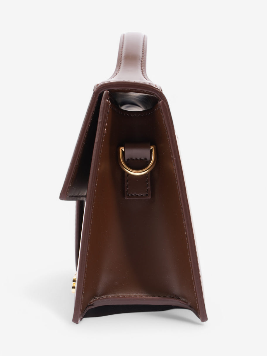 Jacquemus Le Grand Bambino Brown Leather Large Image 3