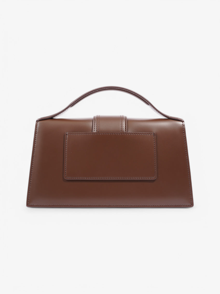 Jacquemus Le Grand Bambino Brown Leather Large Image 4