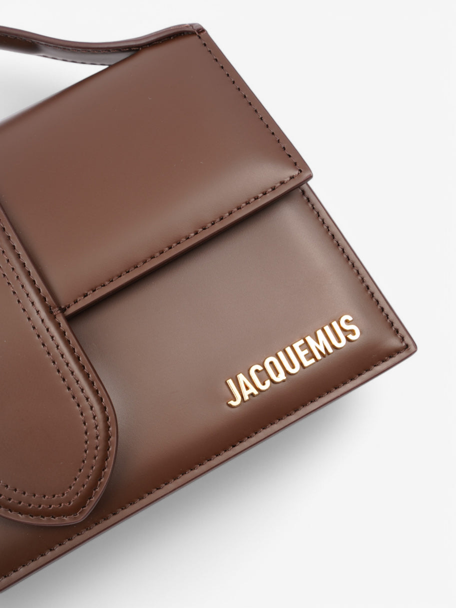 Jacquemus Le Grand Bambino Brown Leather Large Image 7