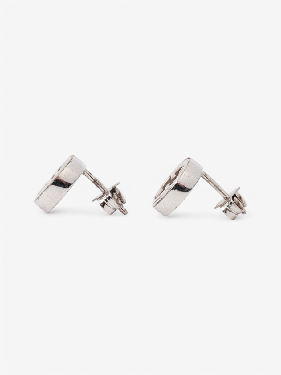 Gucci Interlocking G Stud Earrngs Silver Silver Sterling Image 4