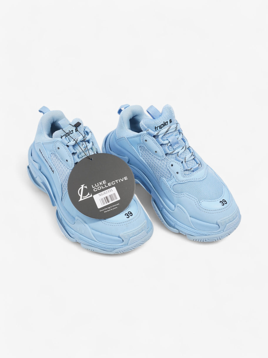 Balenciaga Triple S Baby Blue Mesh EU 39 UK 6 Image 8