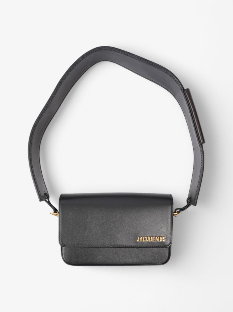  Jacquemus Le carinu Black / Gold Leather