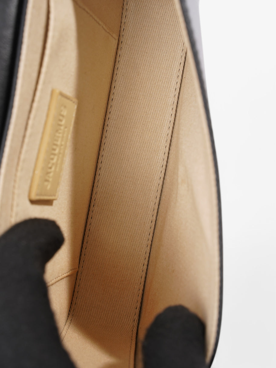 Jacquemus Le carinu Black / Gold Leather Image 10