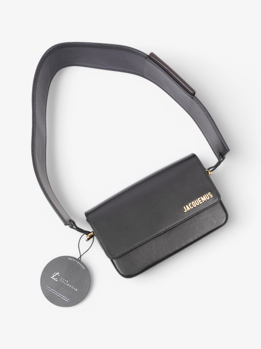 Jacquemus Le carinu Black / Gold Leather Image 11