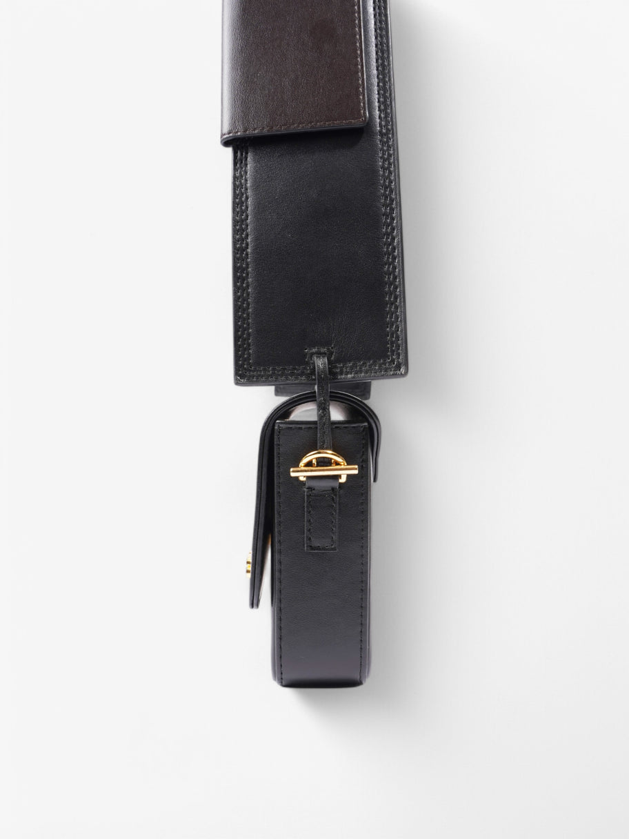 Jacquemus Le carinu Black / Gold Leather Image 3