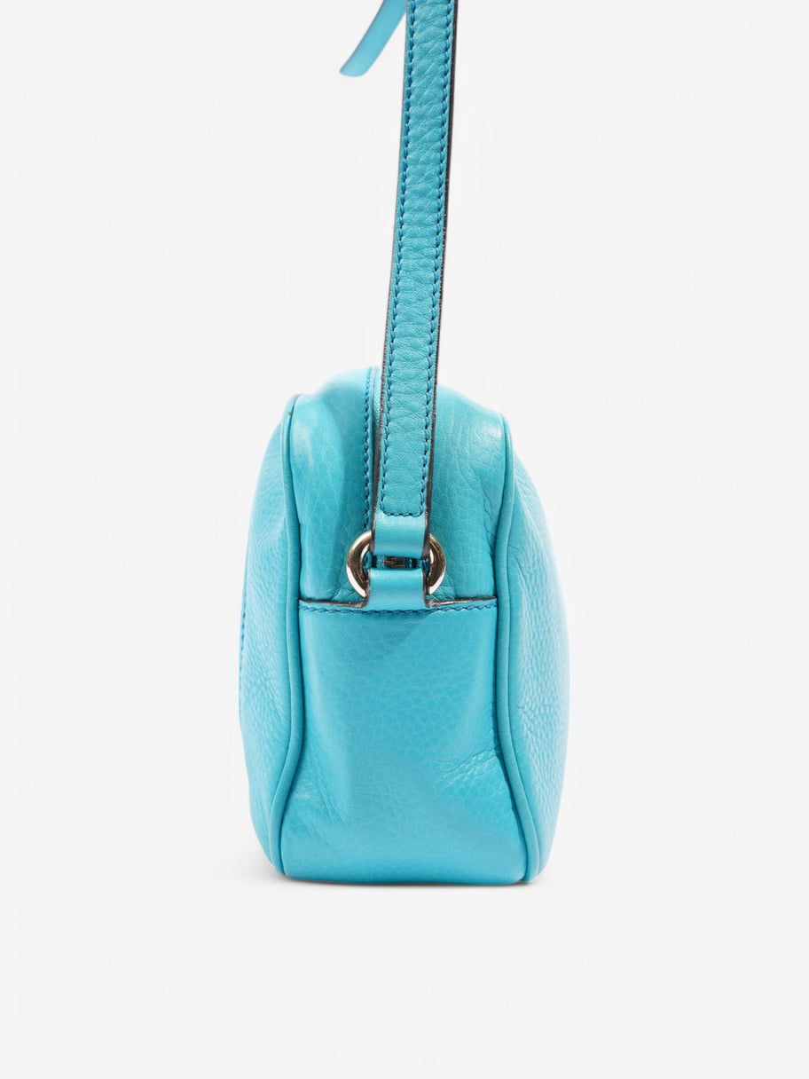 Gucci Soho Disco Turquoise  Leather Small Image 3