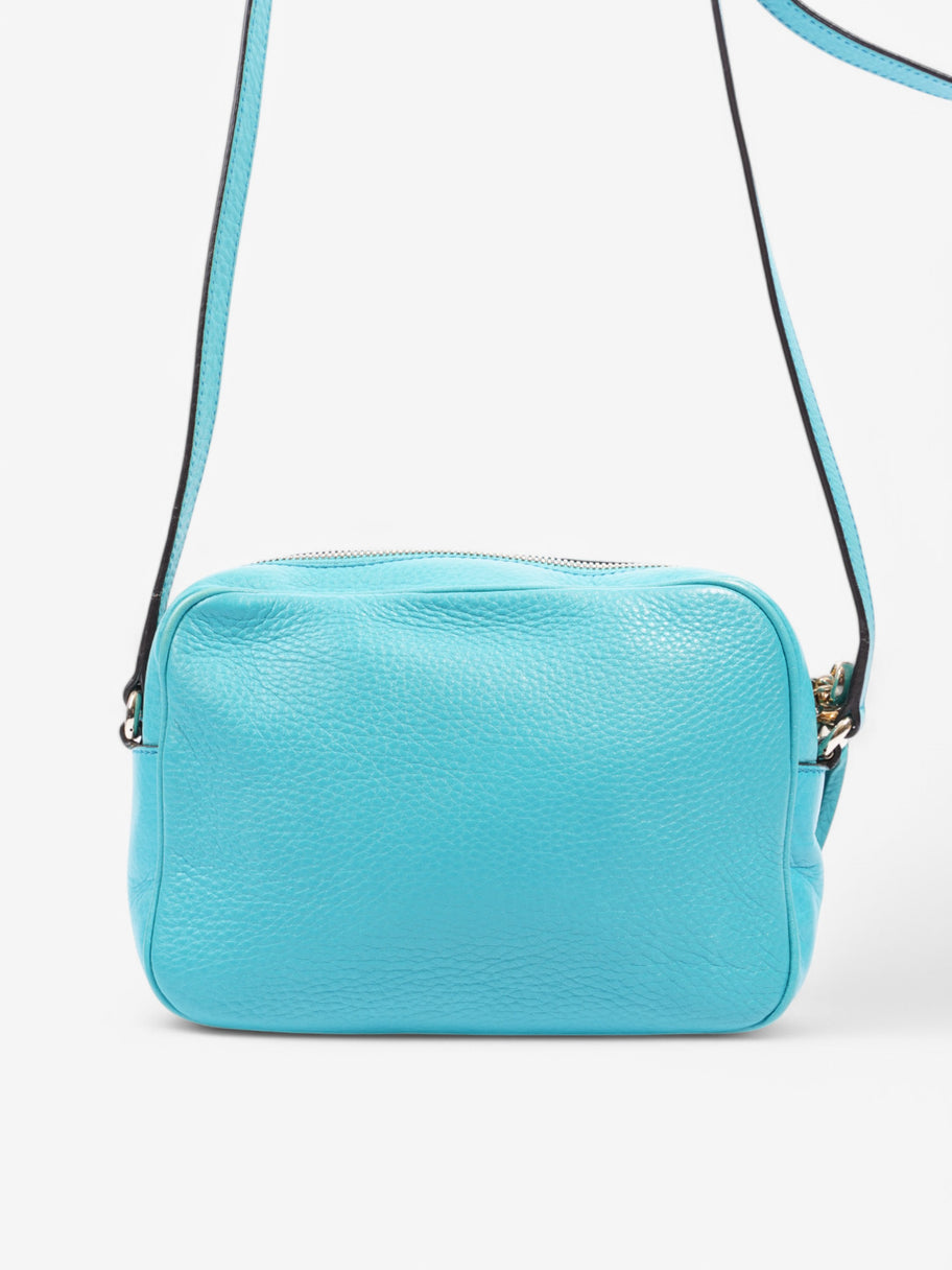 Gucci Soho Disco Turquoise  Leather Small Image 4