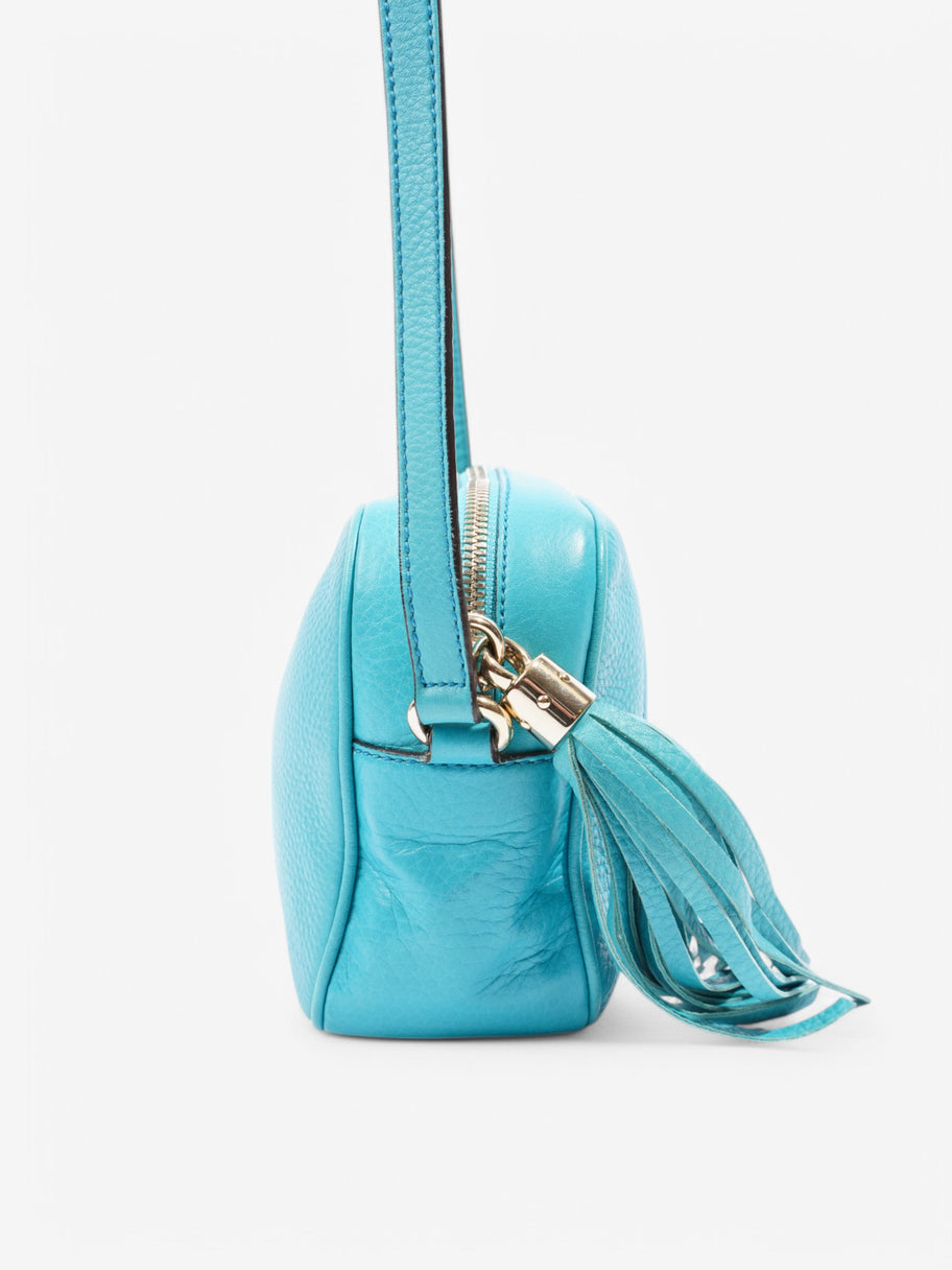 Gucci Soho Disco Turquoise  Leather Small Image 5