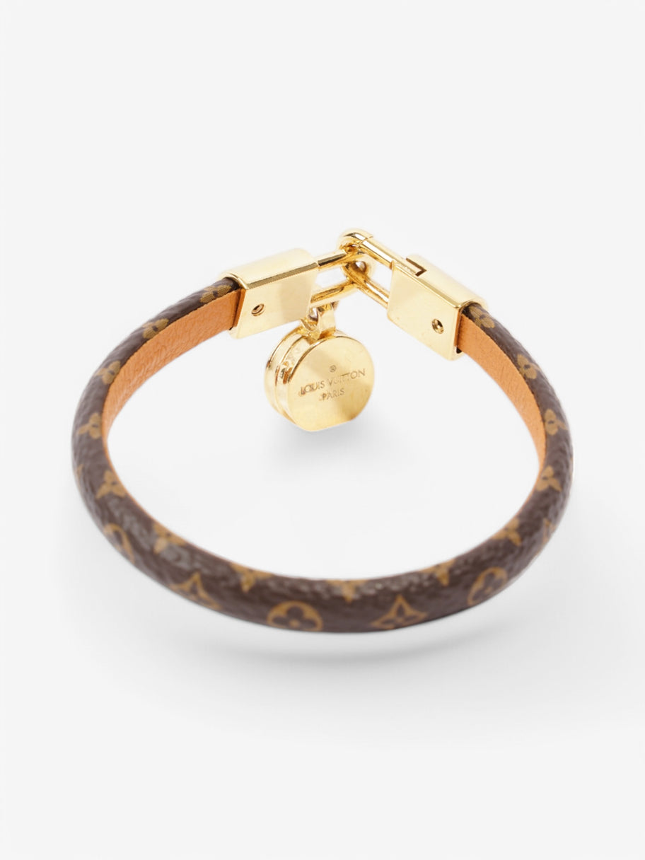 Louis Vuitton LV Tribute Charm Bracelet Monogram / Gold Coated Canvas 17 Image 3