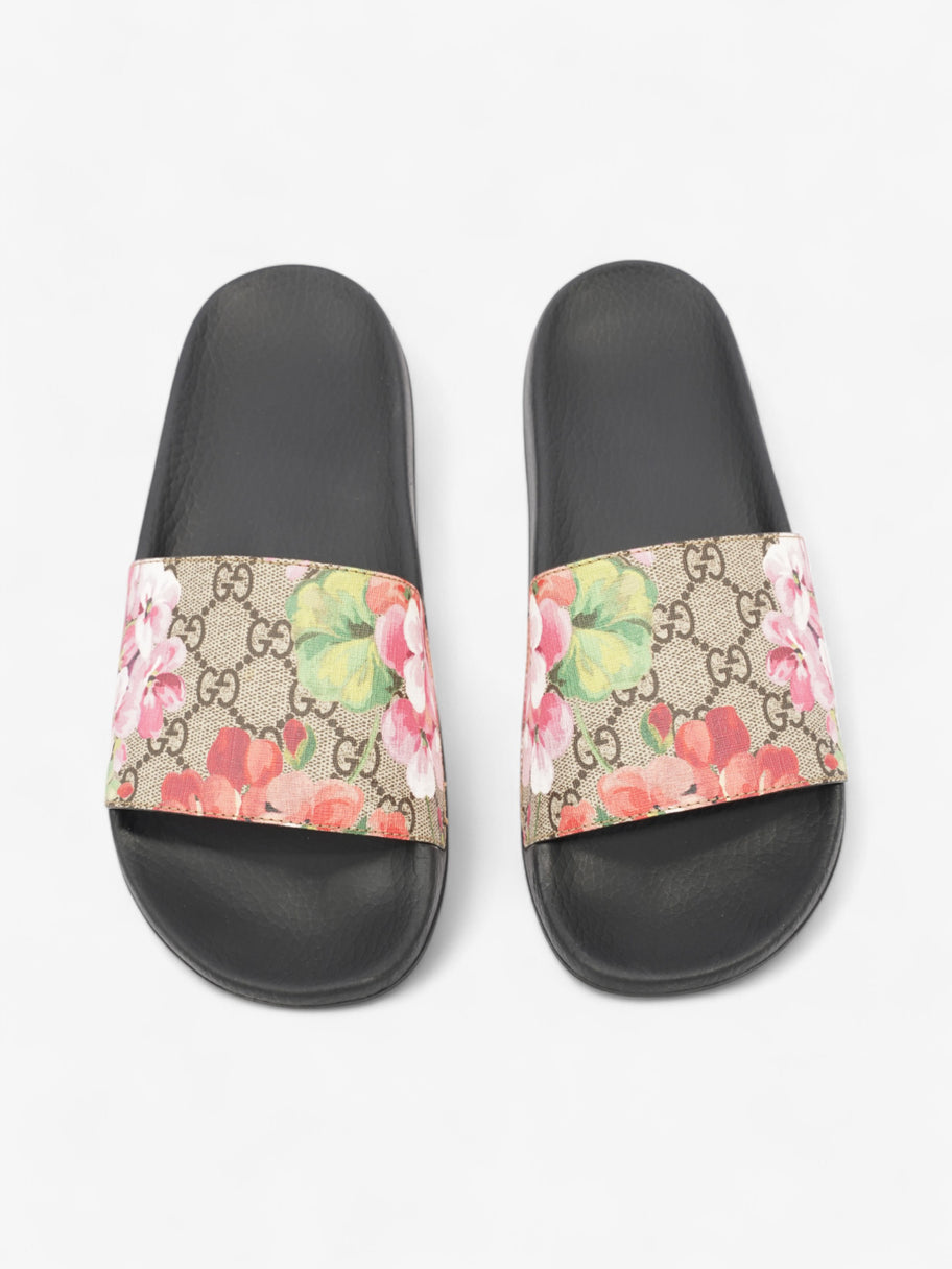 Gucci GG Floral Sliders Beige  / Floral Canvas EU 40 UK 7 Image 8